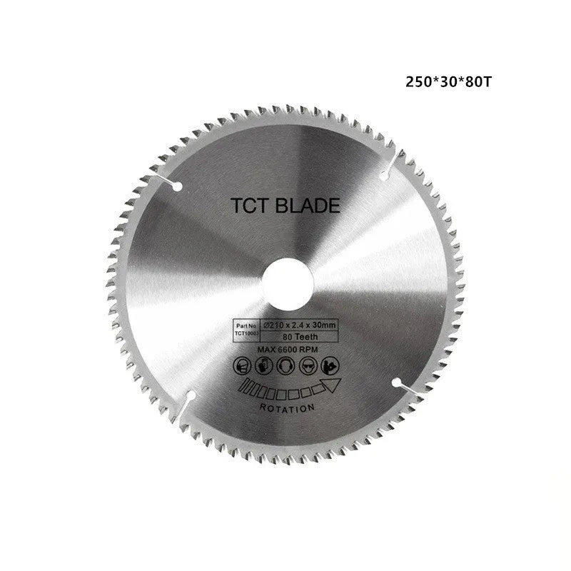 Conventional tooth high speed steel woodworking saw blade 160mm 80T model