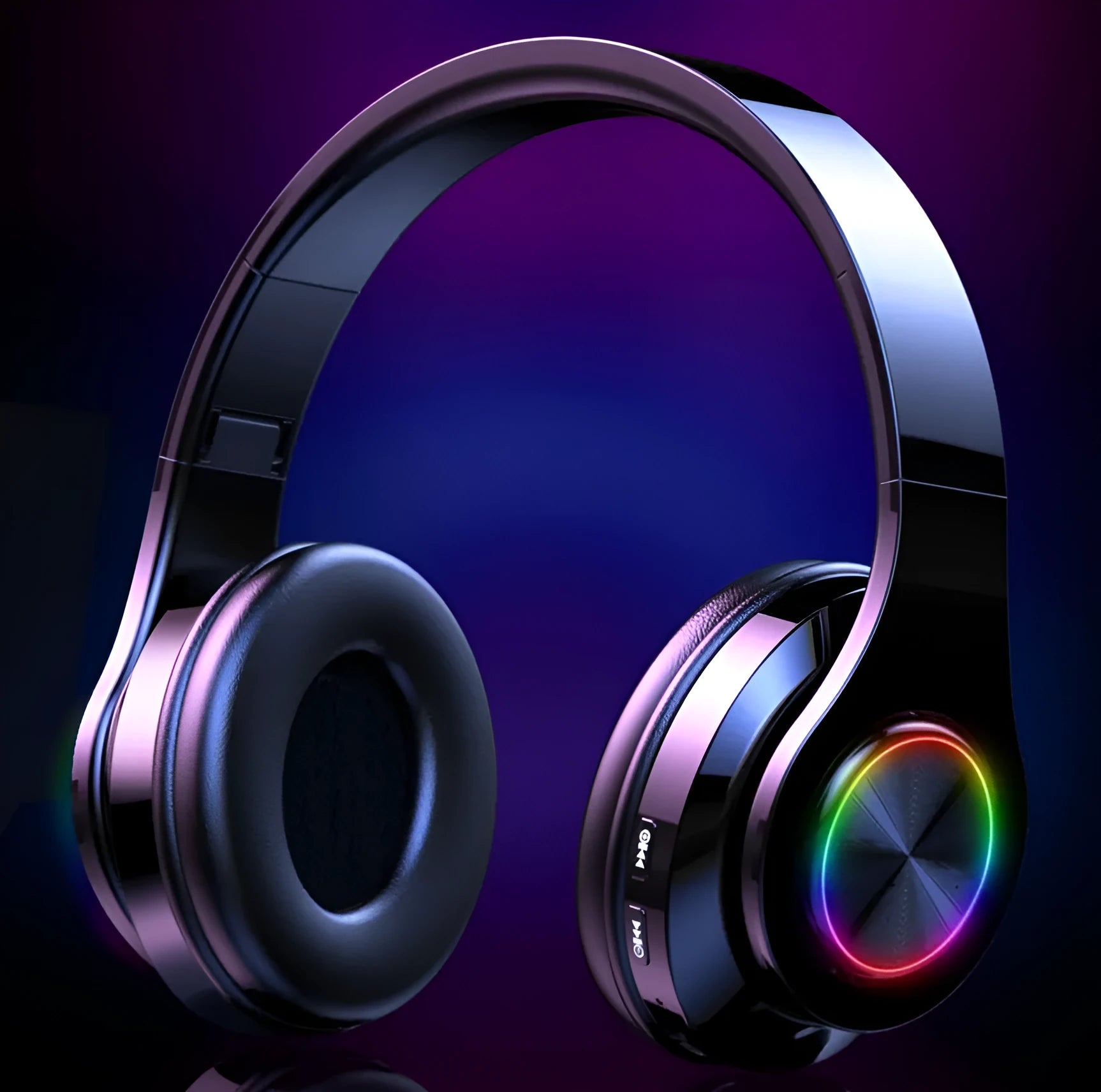 T6 wireless Bluetooth headset for hands-free calls and music with 10-hour battery.