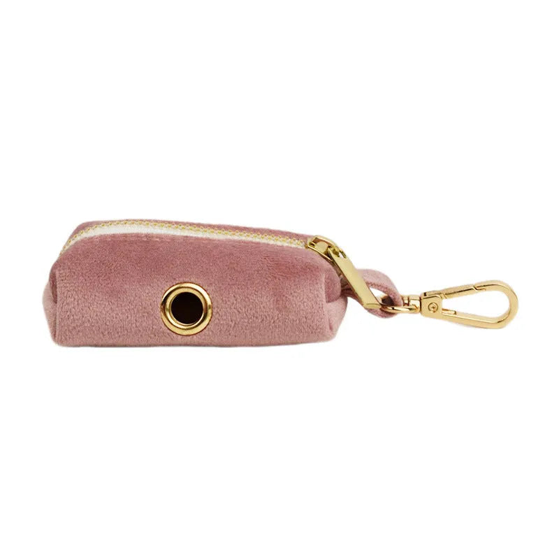 Light purple dog collar with pink velvet fabric shown in multiple size options