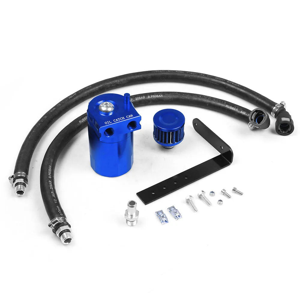 Aluminium alloy oil separator for Ford Expedition in black, blue, red, and silver colour options