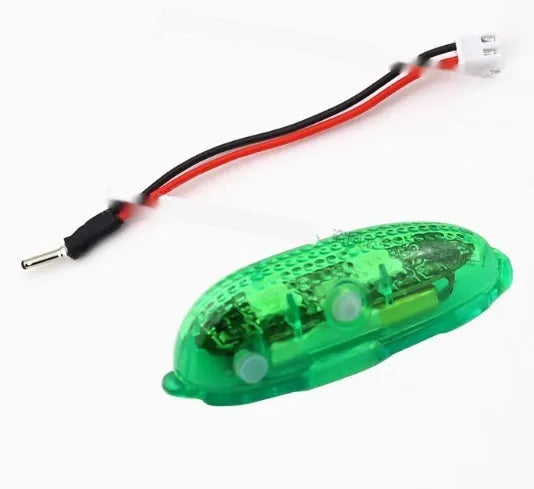 V3 wireless charging waterproof navigation light for model ships and aircraft in green, red, or white colours
