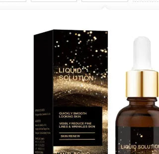30ml bottle of hyaluronic acid facial moisturising care solution, 9cm tall.