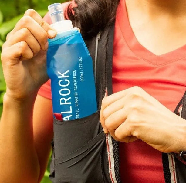 Plastic portable drinking straw for mountain climbing and biking hydration