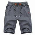 Men's thin beach shorts in cotton blend, available in six colours and sizes S-7XL
