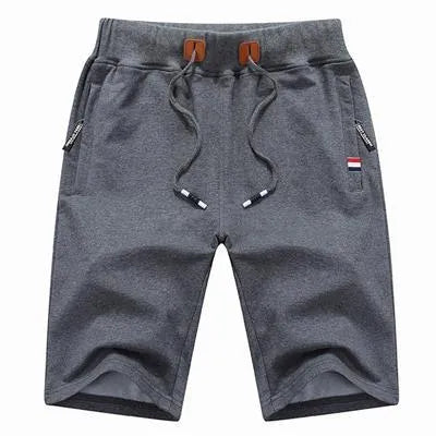 Men's thin beach shorts in cotton blend, available in six colours and sizes S-7XL