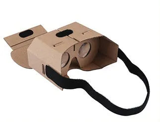 Cardboard virtual reality glasses for smartphones with 153mm x 83mm frame