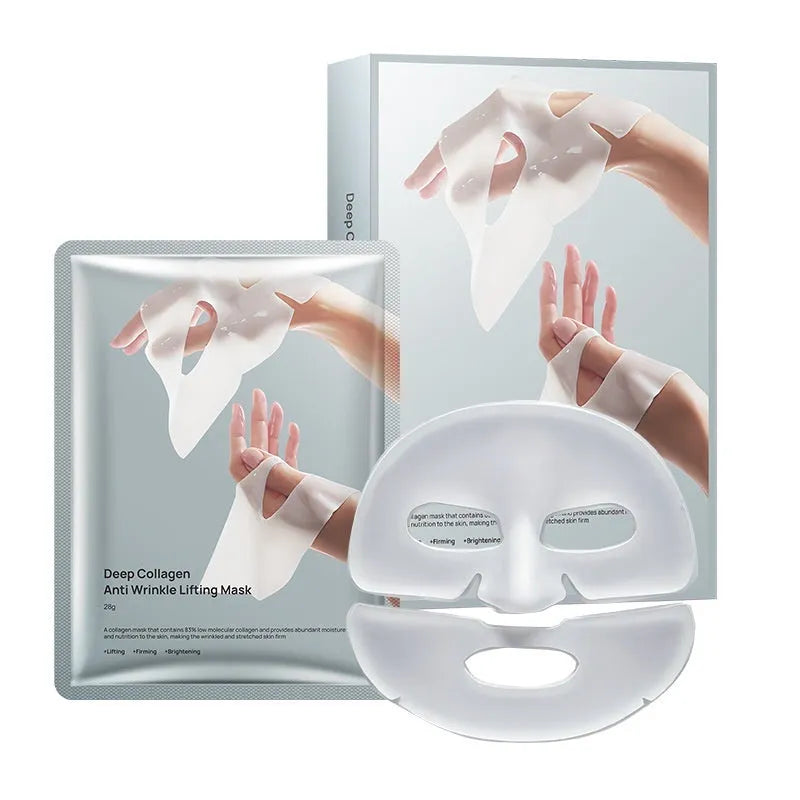 28ml collagen anti-wrinkle moisturising facial mask sheet for universal skin types