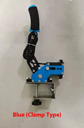 PC linear handbrake single lever for G29 G923 T150 T300 T500, shown in red, black or blue
