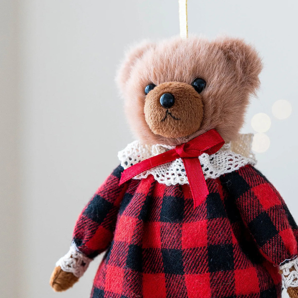 Cloth couple plush bear doll set in princess and gentleman bear cartoon styles