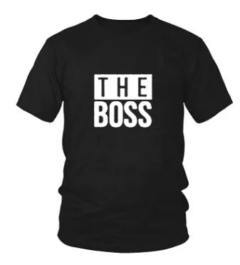 Men's loose fit printed T-shirt with round neck and short sleeves in polyester acetate blend