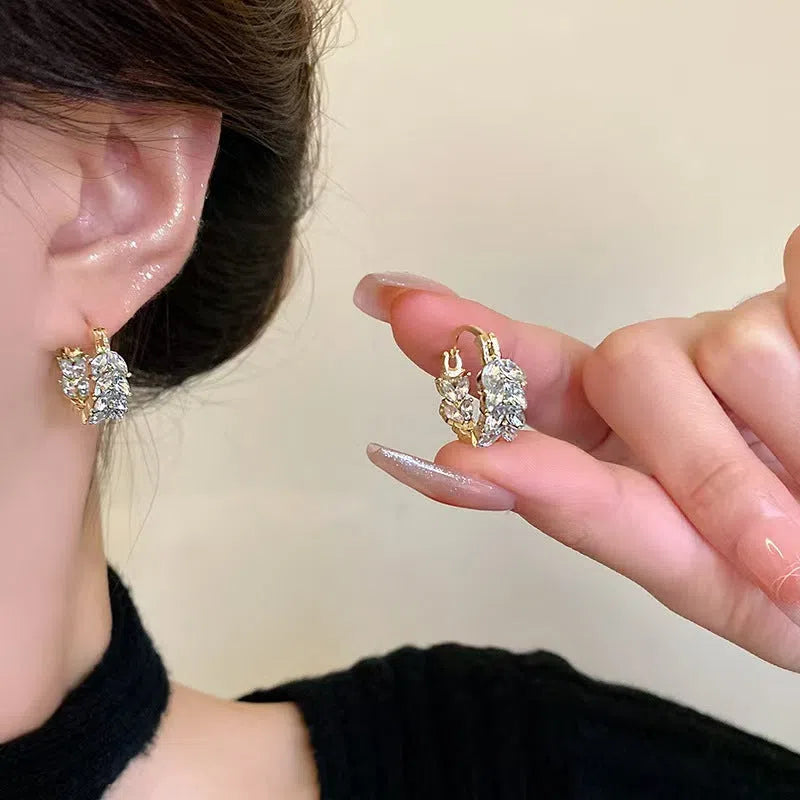 Simple Temperament Wheat Ear Ring, single band Style1 fashion ring with wheat ear motif