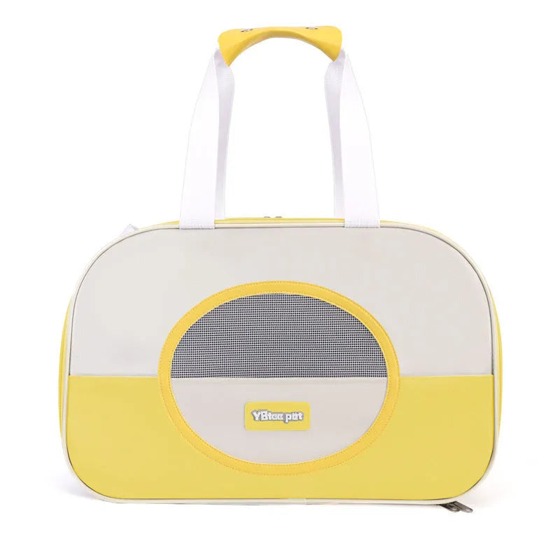 Outdoor portable foldable cat backpack in Oxford cloth with large capacity