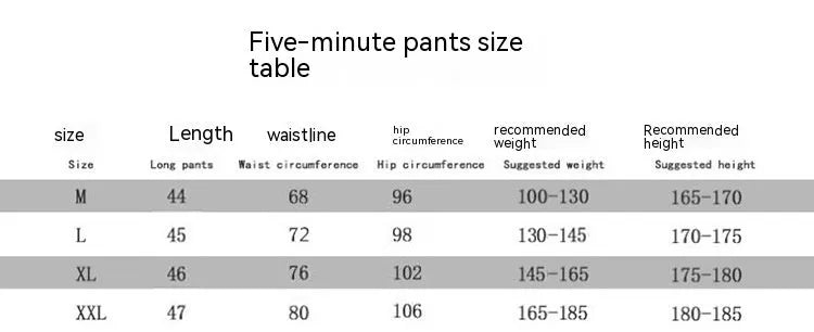 Men's black elastic quick-dry running shorts with mid waist and knee-length leg.