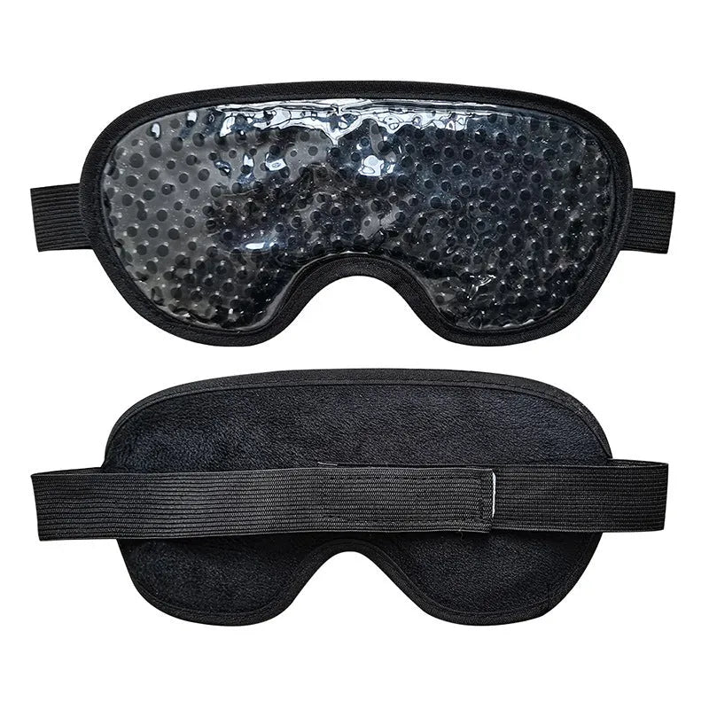 White rechargeable eye moistening device and mask for hot compress therapy.
