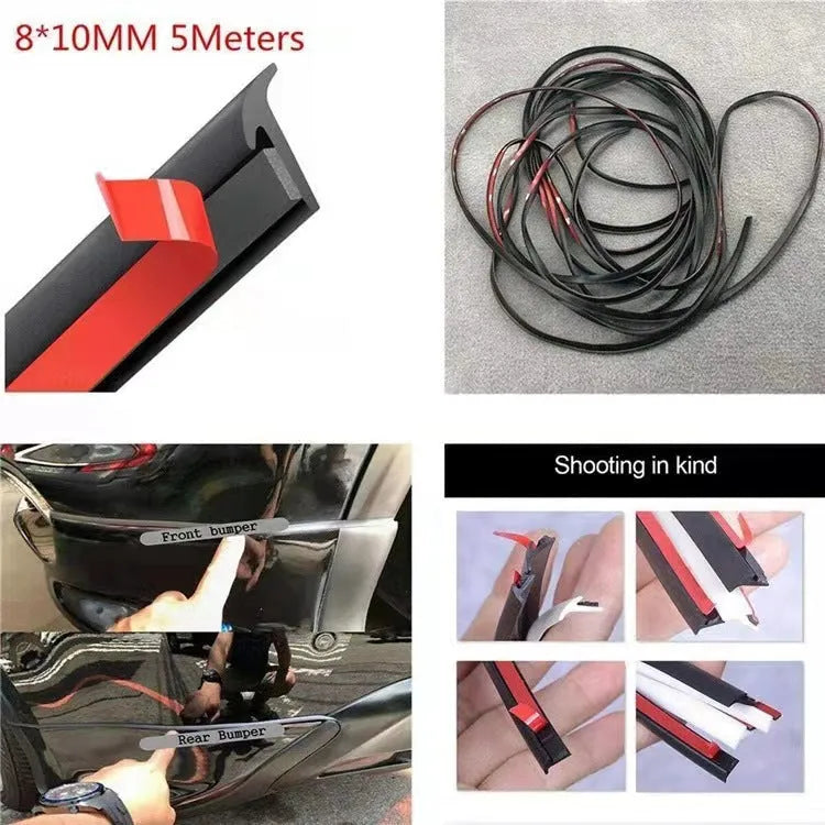 Black universal TPE seal strip for automotive and machinery gap filling applications