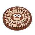 50 x 50cm polar fleece snuffle mat for dogs and cats, interactive foraging and training pad