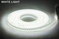 LED patch light strip 120 LEDs per metre 220V waterproof indoor lighting warm white or white with plug