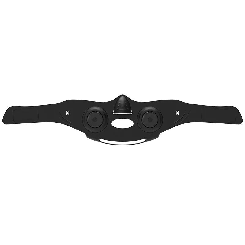 Black photon beauty device facial mask with USB connection and four intensity settings