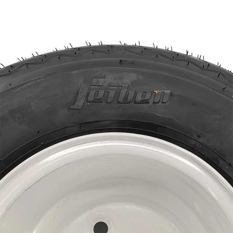 18x8.50-8 golf buggy vacuum tyre and wheel hub, approximately 410mm diameter and 220mm height