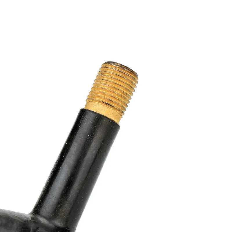 Aluminium alloy mountain bike tyre valve cap with decorative sleeve in five colour options.