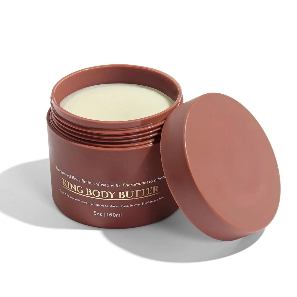 Unscented body cream jar for universal skin types providing moisturisation and nourishment for delicate skin