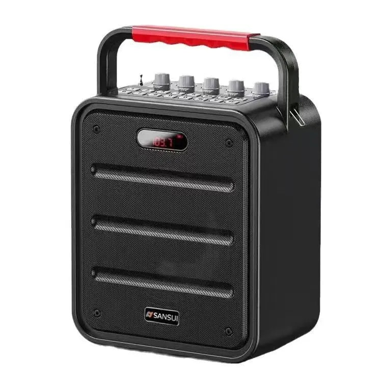 Portable 40W subwoofer speaker with lithium battery, 4-inch or 6.5-inch size, for karaoke and square dance
