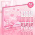 KOEC powder polypeptide disposable moisturising essence sheet masks 10 pack with latex sheets