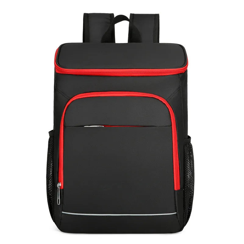 Large outdoor thermal picnic backpack in Oxford cloth with curved shoulder straps