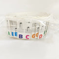 88 key piano note bar keyboard stickers on white card showing black and color note options for music learning