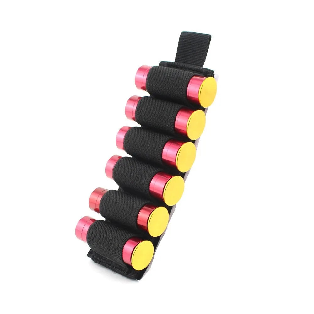 6-hole tactical storage sticker in 1000D nylon measuring 5 by 16.5 centimetres