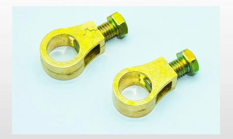 Pure copper car battery clamp with patented design for automotive electrical connections