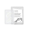 A single pair of micro needle eye patches for targeted under-eye skincare treatment.