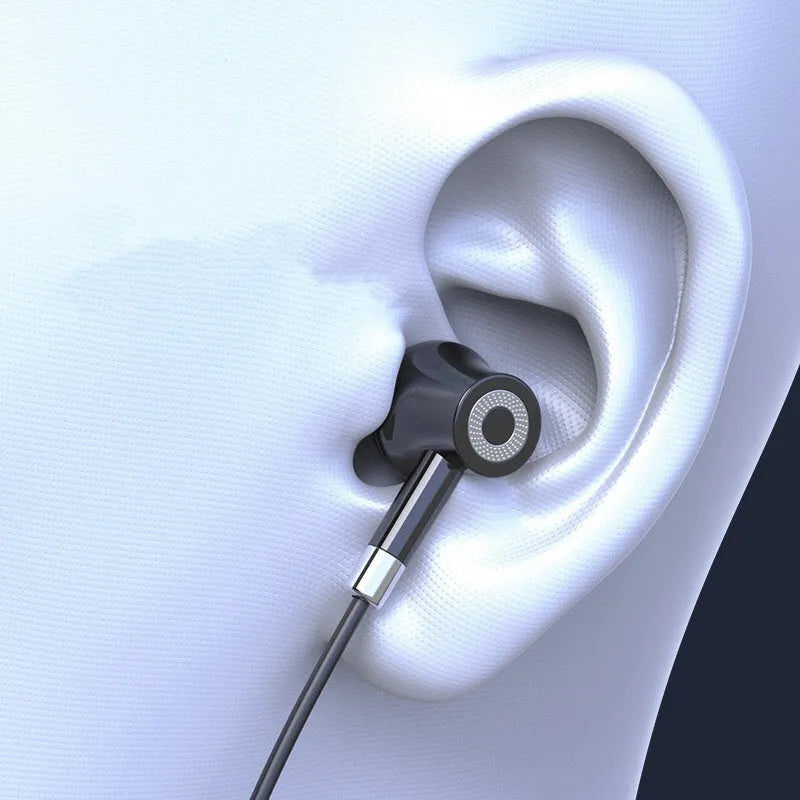 Wireless Bluetooth sports headset with neck hanging design and power display showing battery capacity