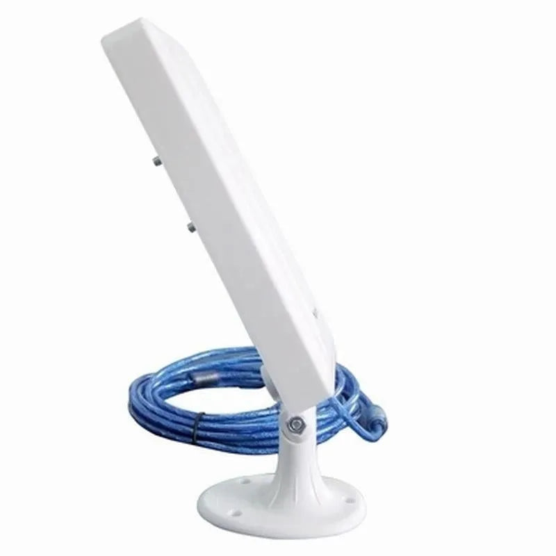 White USB wireless network card with plug-and-play connectivity for computers