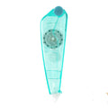 Refillable correction tape with transparent refill in four colour options for document corrections