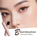 Molding eyeliner stamp pen in Hippie Black and Ebony Brown, 1.5ml liquid eyeliner, waterproof and sweat-proof.