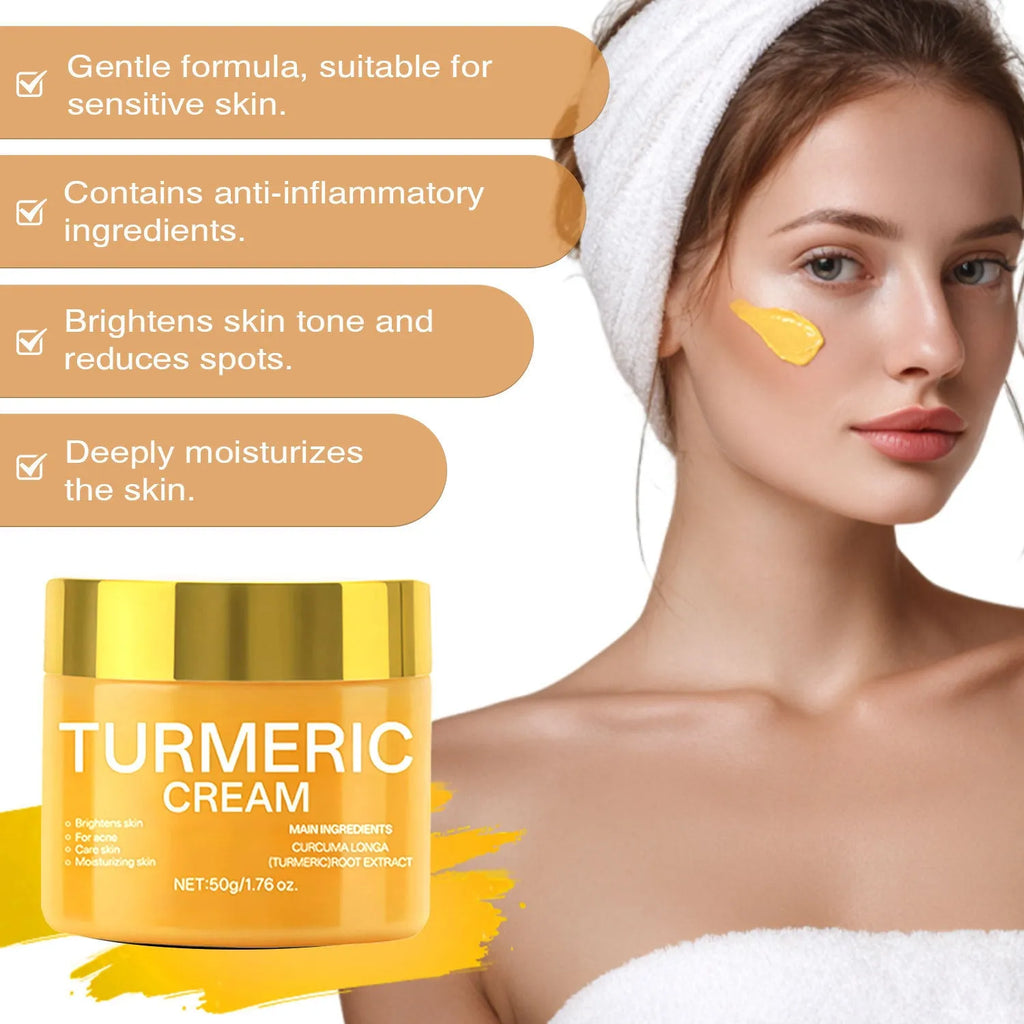Brightening moisturising cream 50g jar for facial hydration and skincare
