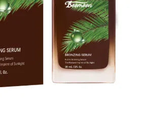 Bronze Black 30ml contact lens care solution bottle measuring 101mm tall
