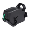 Black plastic trailer rope for connecting bicycle trailers to mountain bikes