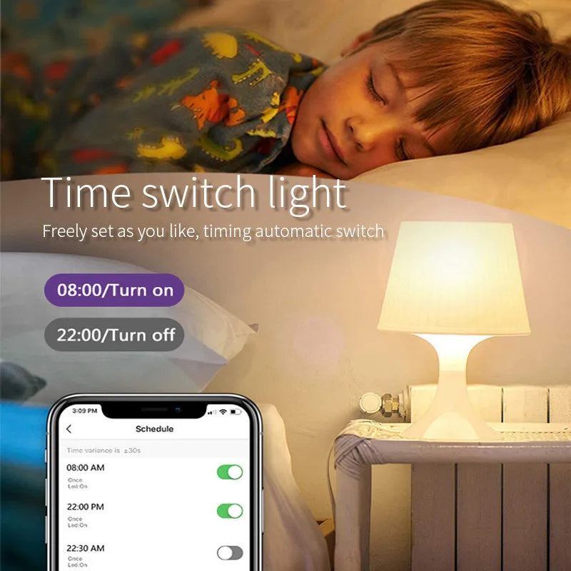 Smart RGBCCT 5W GU10 spotlight with wifi and voice control in 50x55mm compact size