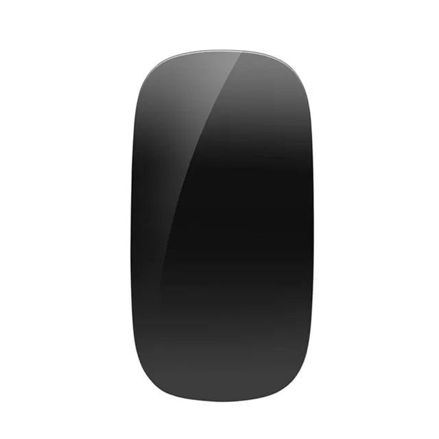 Ultra-thin wireless touch mouse, 1600dpi optical, 2.4GHz USB, 10m range, Black or White, 100-120mm size