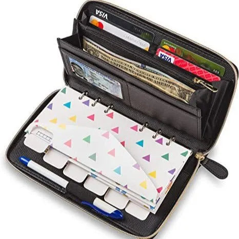 PU leather anti-theft RFID blocking card holder wallet in multiple solid colours