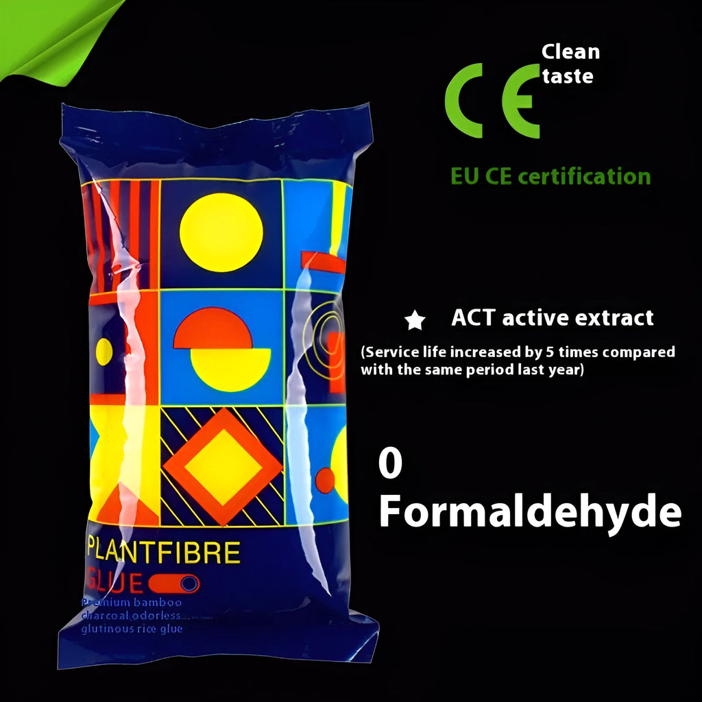 3 rolls of glutinous rice wallpaper glue in environmental protection packaging for formaldehyde-free wall sticking
