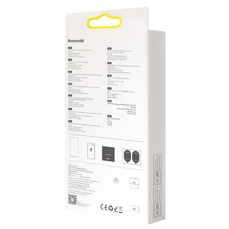 0.3mm anti blue light tempered glass screen protector for iPhone 5.4 inch model in black