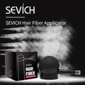 25g jar of keratin hair building fibers in dark brown shade for concealing thinning hair