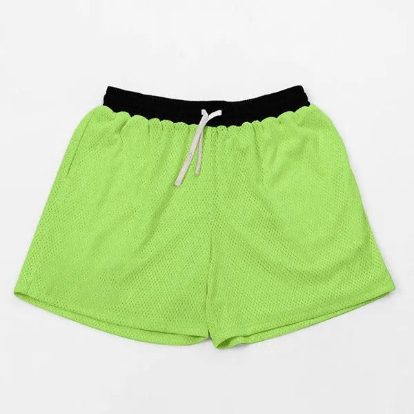 Men's mesh quick-drying shorts in multiple colours for summer running and fitness