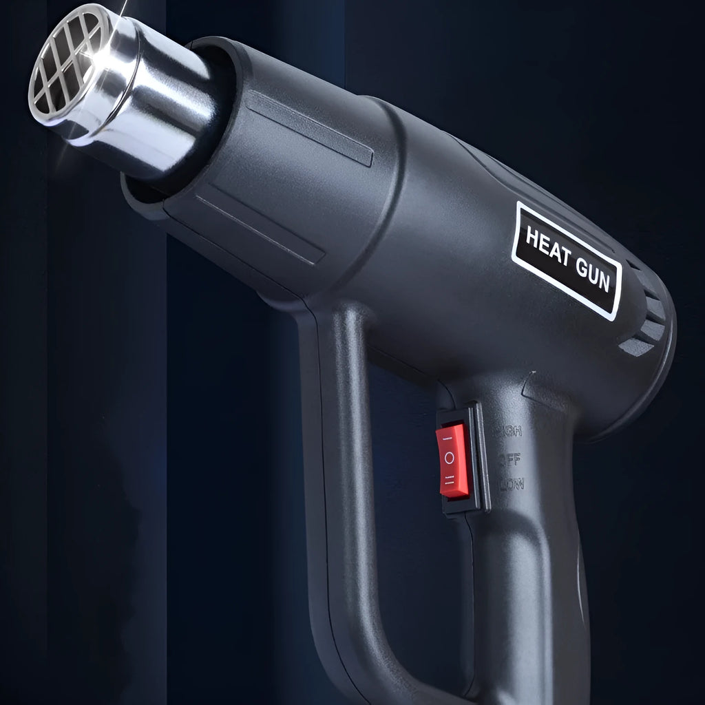 2000W industrial hot air tool with anti-slip thermal insulation shell and grid air outlet design