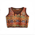Youth loose fit round neck short sleeve printed pullover in polyester bird eye cloth