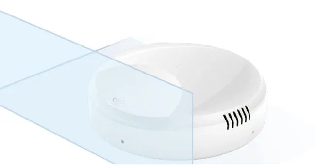 Smart vacuum cleaner charging version, black or white ABS robot, 23x23x6cm, automatic dust and hair sweeper