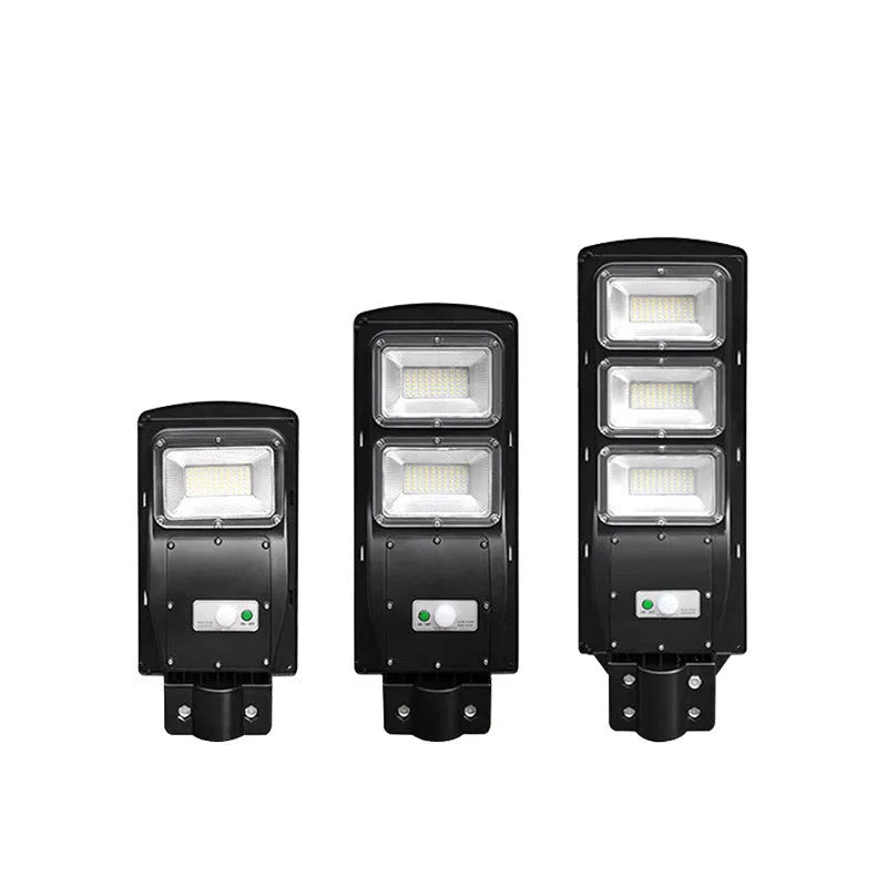 60W integrated solar street light with LED lamp and remote control for outdoor rural use